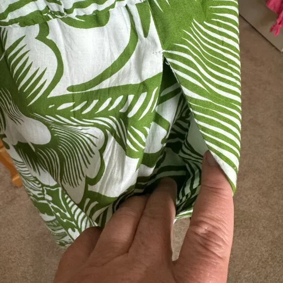 NWT Velvet by Graham and Spencer NWT Sz XL Juliana Skirt and Top in Green Floral - Picture 11 of 16